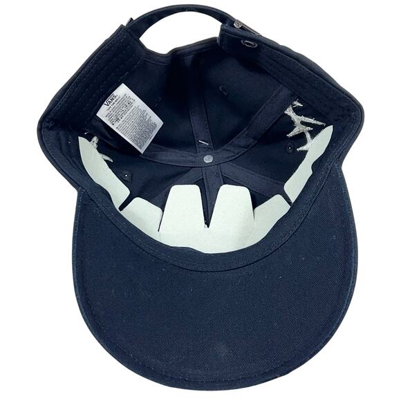 Vans Off The Wall Act Of Disagreement Cap Hat Thorns Black One Size Strapback - Picture 5 of 8